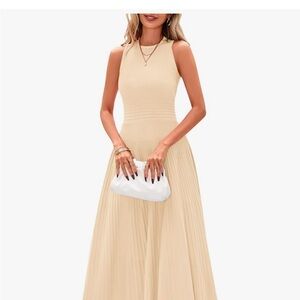 NWT - Tan Knit Tank Dress - Size Small